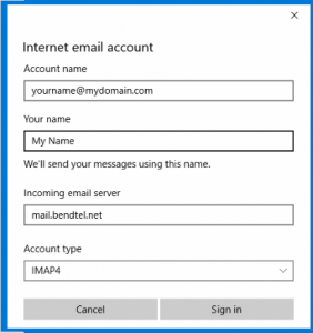 Email4 - Windows 10